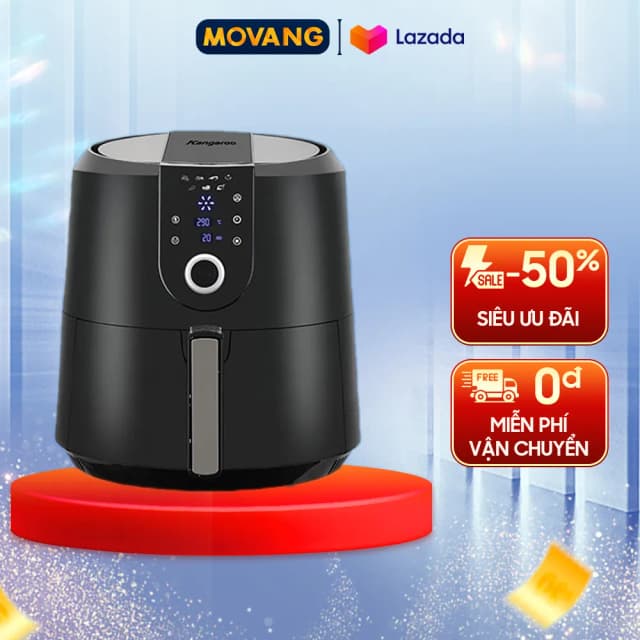 So sánh giá Nồi chiên không dầu Kangaroo 5.2 lít KG55AF1A rẻ nhất? - Ảnh 19