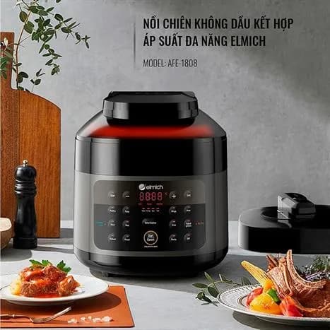 So sánh giá Nồi chiên không dầu kết hợp áp suất Elmich 4 lít AFE-1808 rẻ nhất? - Ảnh 3