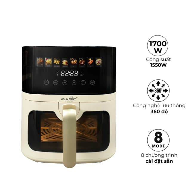 Nồi chiên không dầu Magic Eco 6 lít AC-125 - Ảnh 11