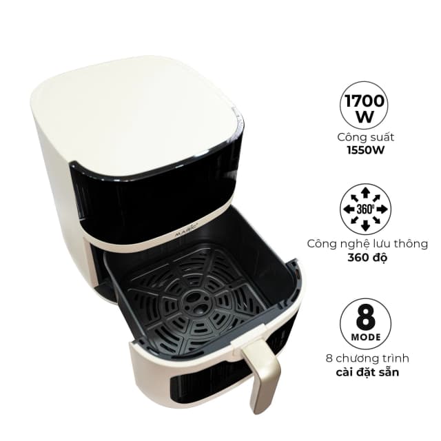 Top 1 so sánh giá Nồi chiên không dầu Magic Eco 6 lít AC-125 - Tìm sản phẩm giá rẻ nhất - Ảnh 16