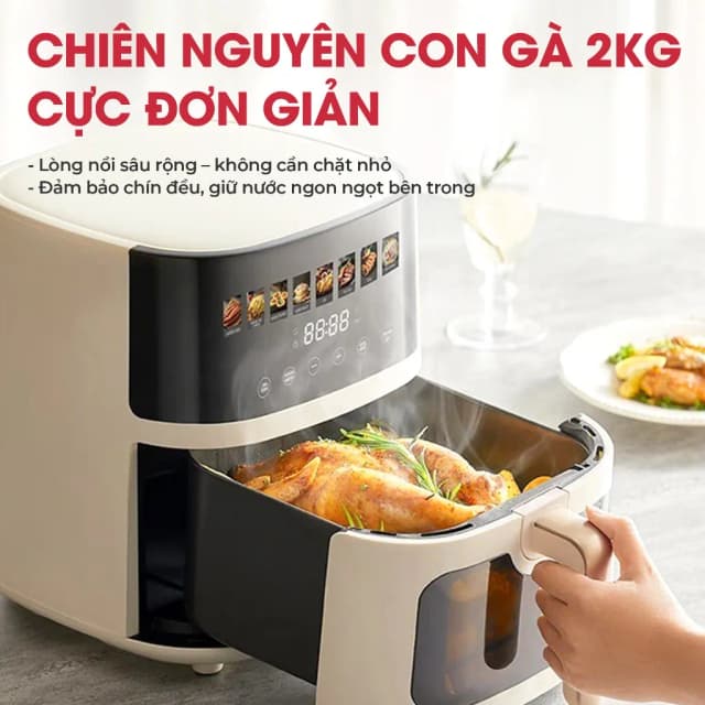Top 1 so sánh giá Nồi chiên không dầu Magic Eco 6 lít AC-125 - Tìm sản phẩm giá rẻ nhất - Ảnh 18