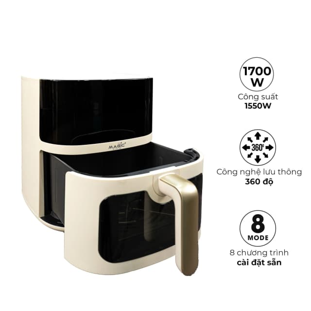 Top 1 so sánh giá Nồi chiên không dầu Magic Eco 6 lít AC-125 - Tìm sản phẩm giá rẻ nhất - Ảnh 7