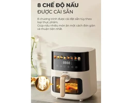 Top 1 so sánh giá Nồi chiên không dầu Magic Eco 6 lít AC-125 - Tìm sản phẩm giá rẻ nhất - Ảnh 8