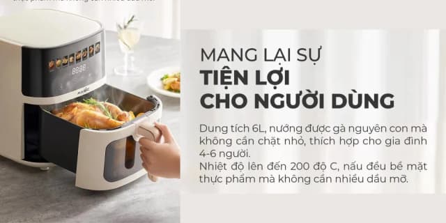 Top 1 so sánh giá Nồi chiên không dầu Magic Eco 6 lít AC-125 - Tìm sản phẩm giá rẻ nhất - Ảnh 10