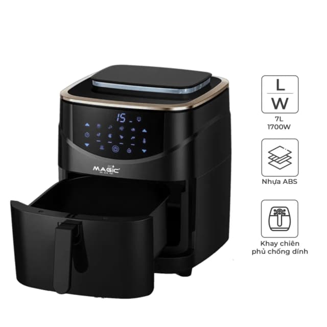 Top 1 so sánh giá Nồi chiên không dầu Magic Eco 8 lít AC-162 - Tìm sản phẩm giá rẻ nhất - Ảnh 12
