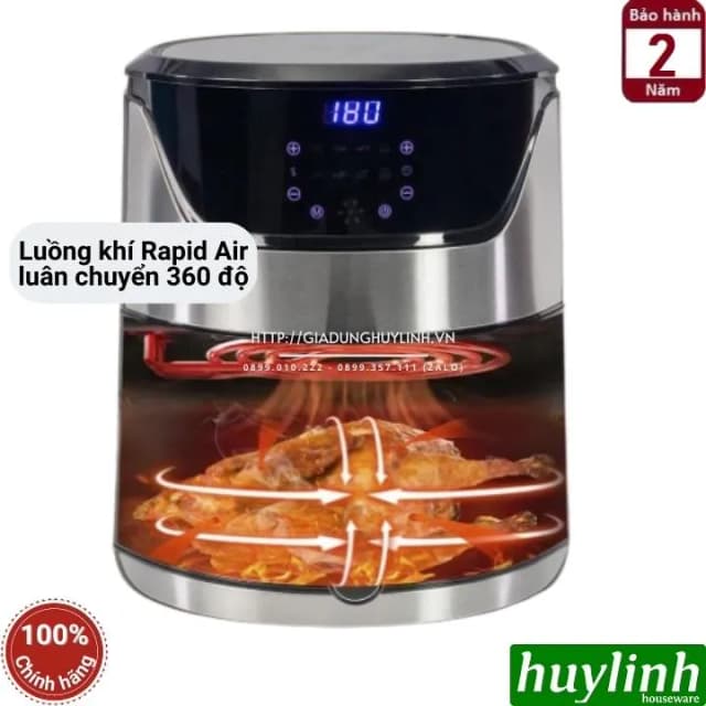 Top 1 so sánh giá Nồi chiên không dầu Magic Eco 8 lít AC-162 - Tìm sản phẩm giá rẻ nhất - Ảnh 26
