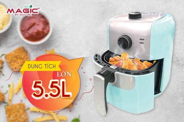 Top 1 so sánh giá Nồi chiên không dầu Magic Eco 8 lít AC-162 - Tìm sản phẩm giá rẻ nhất - Ảnh 30