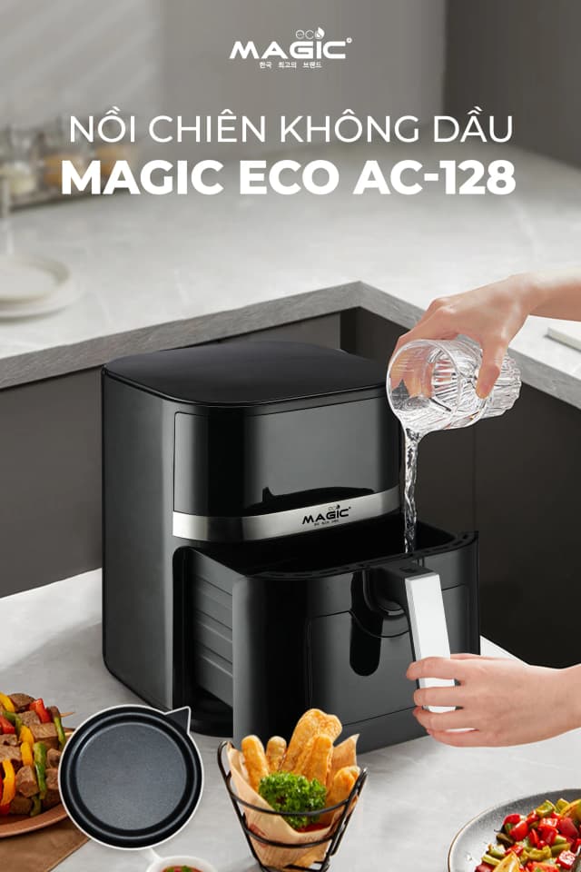 Top 1 so sánh giá Nồi chiên không dầu Magic Eco 8 lít AC-162 - Tìm sản phẩm giá rẻ nhất - Ảnh 4