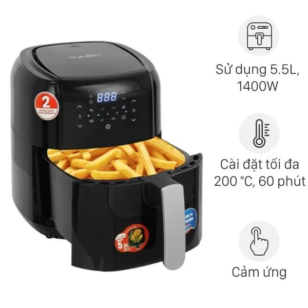 Top 1 so sánh giá Nồi chiên không dầu Magic Eco 8 lít AC-162 - Tìm sản phẩm giá rẻ nhất - Ảnh 38