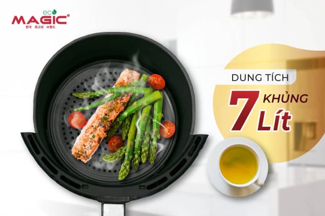 Top 1 so sánh giá Nồi chiên không dầu Magic Eco 8 lít AC-162 - Tìm sản phẩm giá rẻ nhất - Ảnh 46