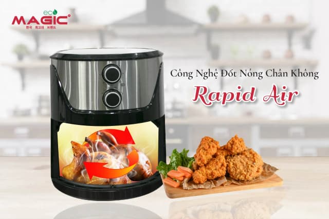 Top 1 so sánh giá Nồi chiên không dầu Magic Eco 8 lít AC-162 - Tìm sản phẩm giá rẻ nhất - Ảnh 47
