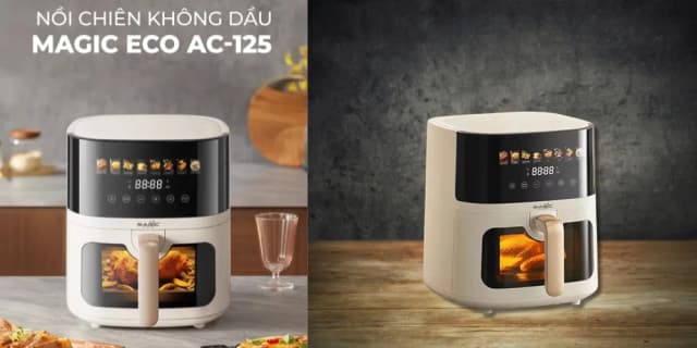 Top 1 so sánh giá Nồi chiên không dầu Magic Eco 8 lít AC-162 - Tìm sản phẩm giá rẻ nhất - Ảnh 6