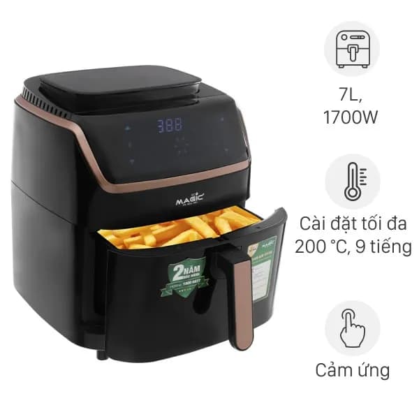 Top 1 so sánh giá Nồi chiên không dầu Magic Eco 8 lít AC-162 - Tìm sản phẩm giá rẻ nhất - Ảnh 55