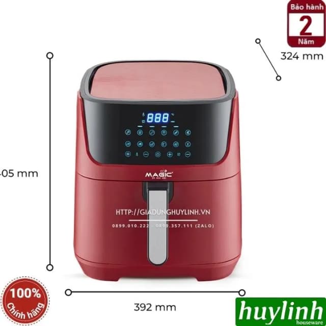 Top 1 so sánh giá Nồi chiên không dầu Magic Eco 8 lít AC-162 - Tìm sản phẩm giá rẻ nhất - Ảnh 56