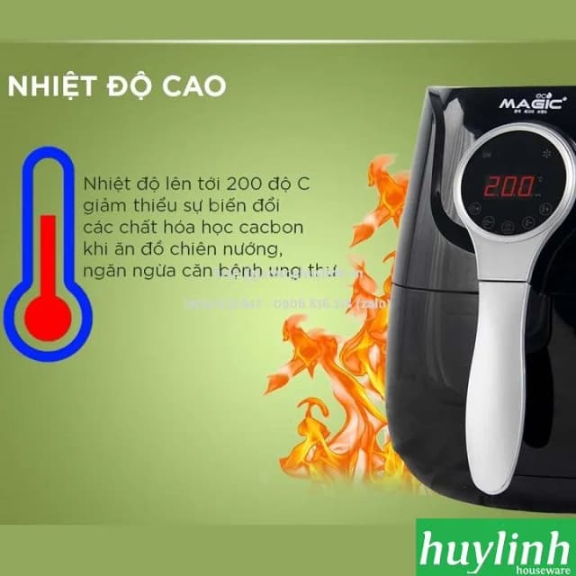 Top 1 so sánh giá Nồi chiên không dầu Magic Eco 8 lít AC-162 - Tìm sản phẩm giá rẻ nhất - Ảnh 60