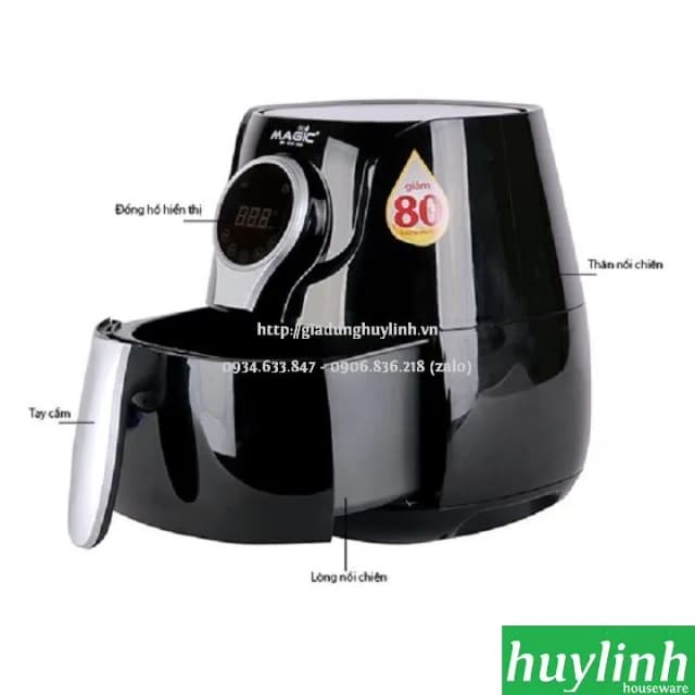 Top 1 so sánh giá Nồi chiên không dầu Magic Eco 8 lít AC-162 - Tìm sản phẩm giá rẻ nhất - Ảnh 62