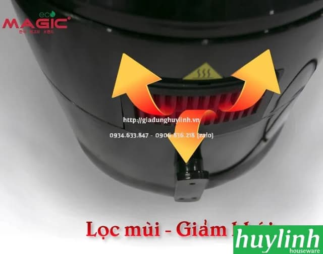 Top 1 so sánh giá Nồi chiên không dầu Magic Eco 8 lít AC-162 - Tìm sản phẩm giá rẻ nhất - Ảnh 72