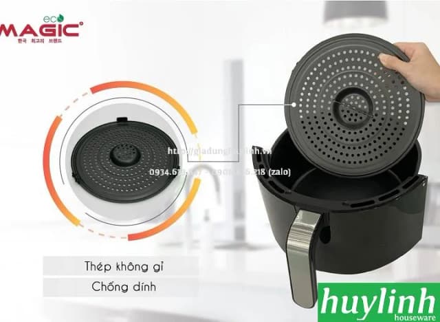 Top 1 so sánh giá Nồi chiên không dầu Magic Eco 8 lít AC-162 - Tìm sản phẩm giá rẻ nhất - Ảnh 74
