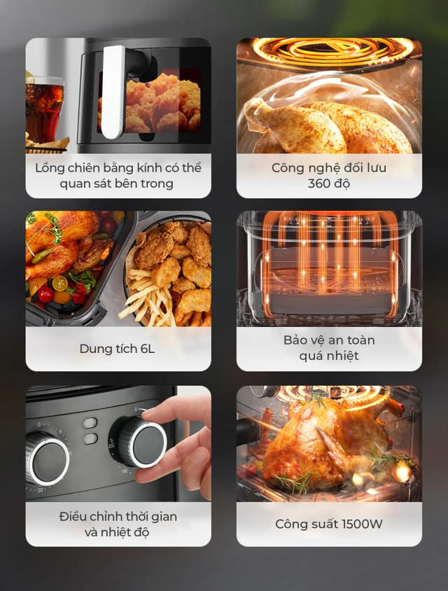 Top 1 so sánh giá Nồi chiên không dầu Magic Eco 8 lít AC-162 - Tìm sản phẩm giá rẻ nhất - Ảnh 78