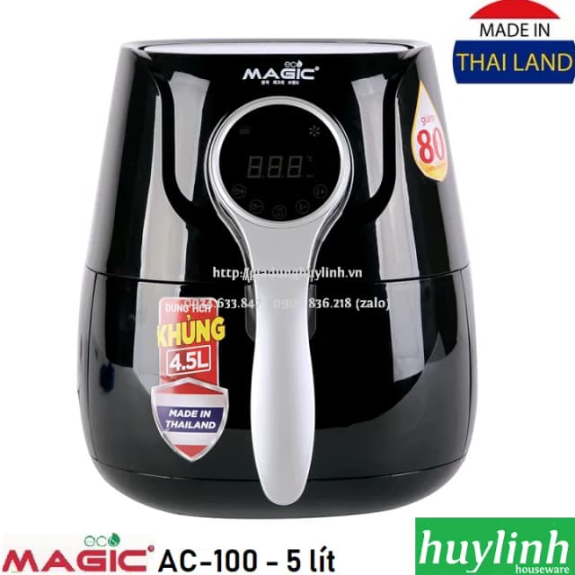 Top 1 so sánh giá Nồi chiên không dầu Magic Eco 8 lít AC-162 - Tìm sản phẩm giá rẻ nhất - Ảnh 91