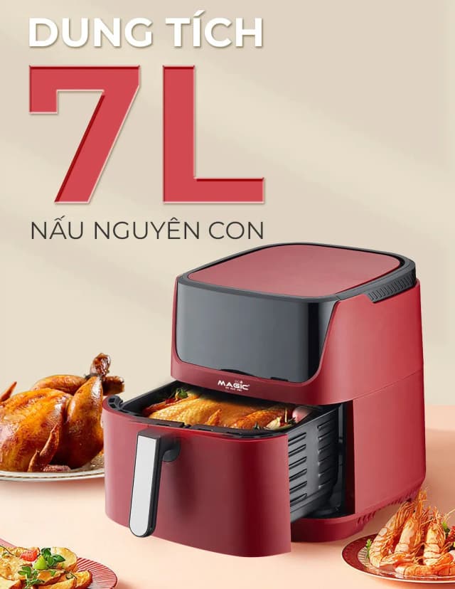 Top 1 so sánh giá Nồi chiên không dầu Magic Eco 8 lít AC-162 - Tìm sản phẩm giá rẻ nhất - Ảnh 96