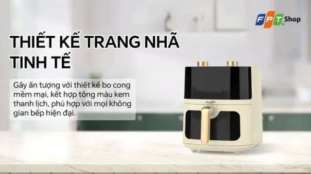 Nồi chiên không dầu Magic Eco 6 lít AC-161 - Ảnh 1