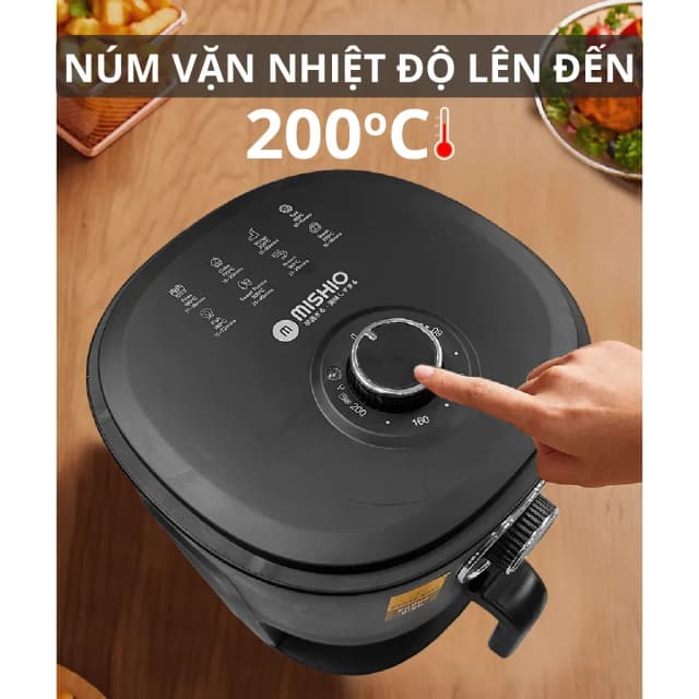 So sánh giá Nồi chiên không dầu Mishio 6 lít MK-349 rẻ nhất? - Ảnh 12