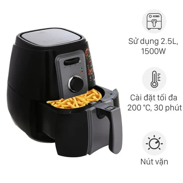 So sánh giá Nồi chiên không dầu Mishio 6 lít MK-349 rẻ nhất? - Ảnh 14