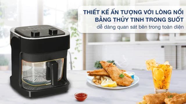 So sánh giá Nồi chiên không dầu Mishio 7 lít MK373 rẻ nhất? - Ảnh 2