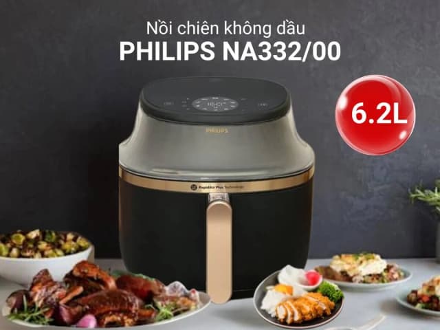 Top 1 so sánh giá Nồi chiên không dầu Philips 10 lít NA462/70 - Tìm sản phẩm giá rẻ nhất - Ảnh 13
