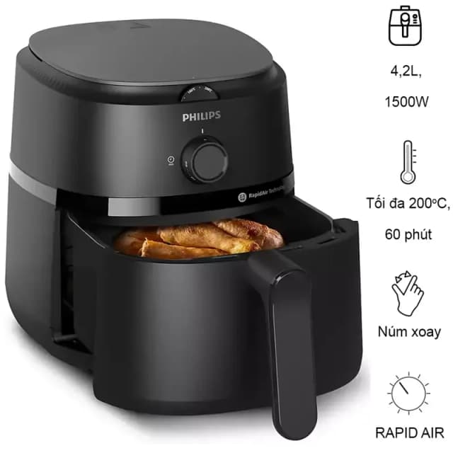 Top 1 so sánh giá Nồi chiên không dầu Philips 10 lít NA462/70 - Tìm sản phẩm giá rẻ nhất - Ảnh 17