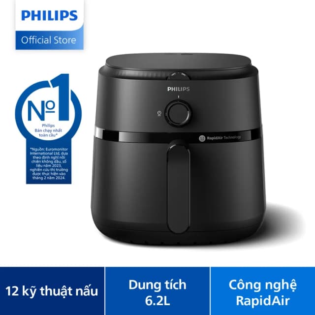 Top 1 so sánh giá Nồi chiên không dầu Philips 10 lít NA462/70 - Tìm sản phẩm giá rẻ nhất - Ảnh 21