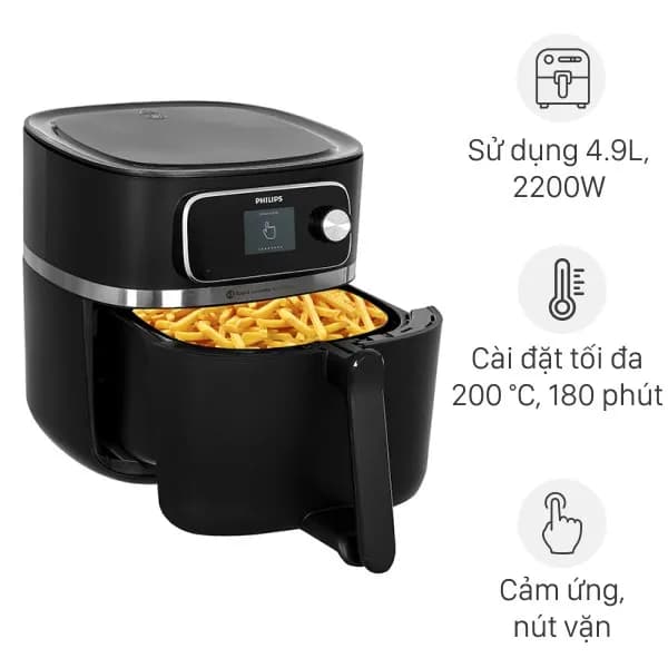 So sánh giá Nồi chiên không dầu Philips 10 lít NA462/70 - Tìm sản phẩm giá rẻ nhất - Ảnh 49