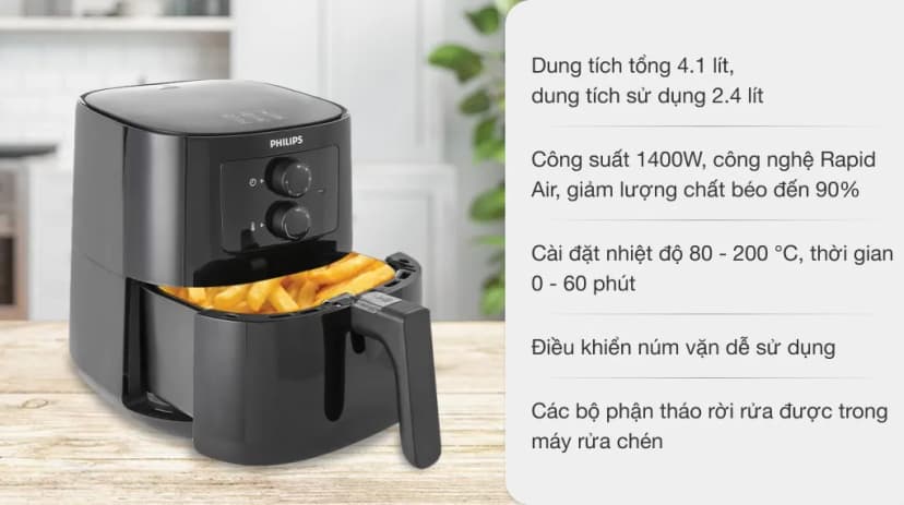 So sánh giá Nồi chiên không dầu Philips 10 lít NA462/70 - Tìm sản phẩm giá rẻ nhất - Ảnh 58