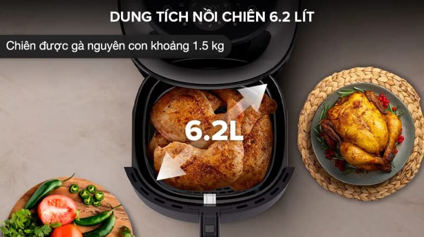 So sánh giá Nồi chiên không dầu Philips 10 lít NA462/70 - Tìm sản phẩm giá rẻ nhất - Ảnh 89