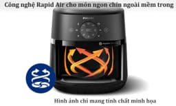 So sánh giá Nồi chiên không dầu Philips 4.2 lít NA220/00 - Tìm sản phẩm giá rẻ nhất - Ảnh 16