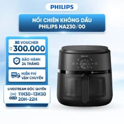So sánh giá Nồi chiên không dầu Philips 6.2 lít NA230/00 - Tìm sản phẩm giá rẻ nhất - Ảnh 11