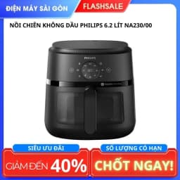 So sánh giá Nồi chiên không dầu Philips 6.2 lít NA230/00 - Tìm sản phẩm giá rẻ nhất - Ảnh 16