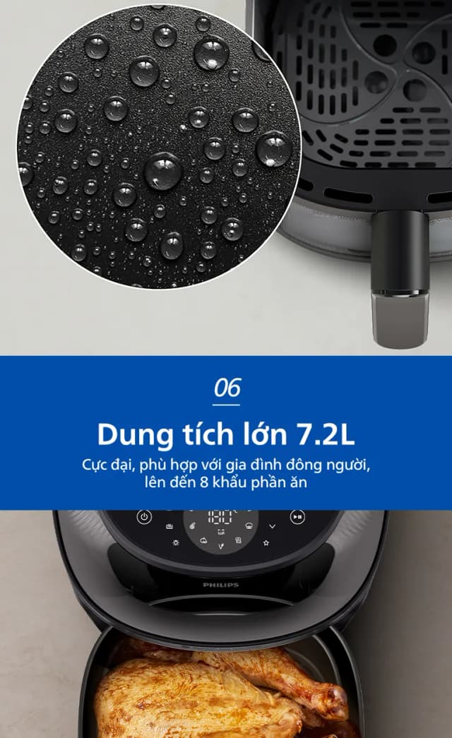 Top 1 so sánh giá Nồi chiên không dầu Philips 7.2 lít NA342/00 - Tìm sản phẩm giá rẻ nhất - Ảnh 18