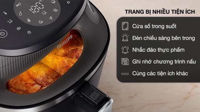 Top 1 so sánh giá Nồi chiên không dầu Philips 7.2 lít NA342/00 - Tìm sản phẩm giá rẻ nhất - Ảnh 19