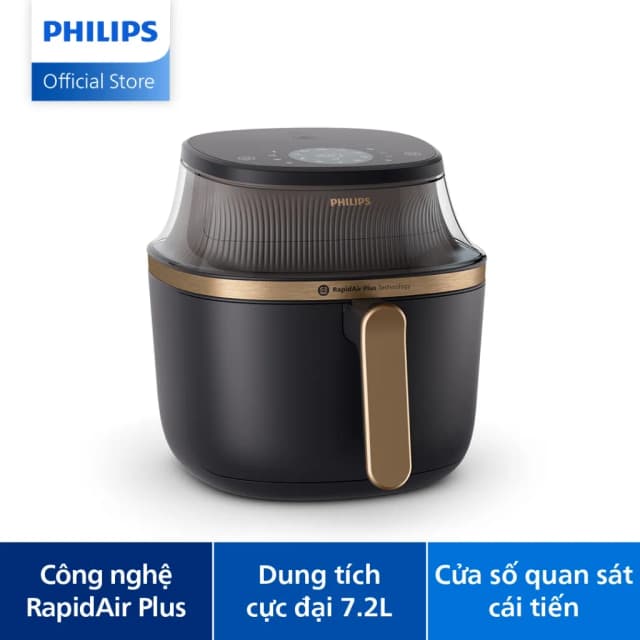 Top 1 so sánh giá Nồi chiên không dầu Philips 7.2 lít NA543/00 - Tìm sản phẩm giá rẻ nhất - Ảnh 10