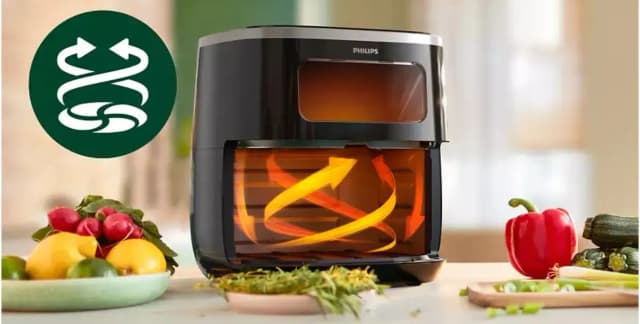 So sánh giá Nồi chiên không dầu Philips 5.6 lít HD9257/80 rẻ nhất? - Ảnh 6