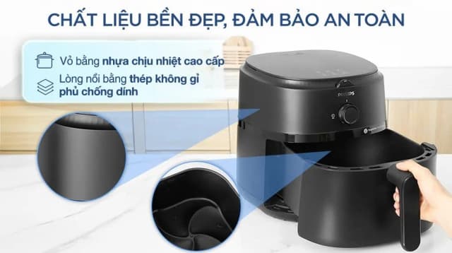 So sánh giá Nồi chiên không dầu Philips 6.2 lít NA130/00 rẻ nhất? - Ảnh 19