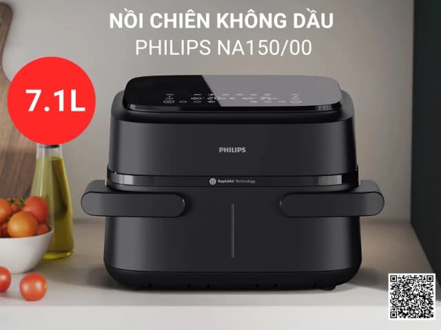 So sánh giá Nồi chiên không dầu Philips 7.1 lít NA150/00 rẻ nhất? - Ảnh 11