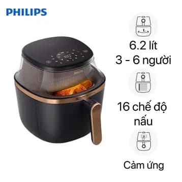 So sánh giá Nồi chiên không dầu Philips 6.2 lít NA332/00 rẻ nhất? - Ảnh 19