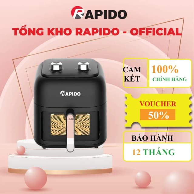 So sánh giá Nồi chiên không dầu Rapido 7.5 lít RAF-7.5M3 rẻ nhất? - Ảnh 16