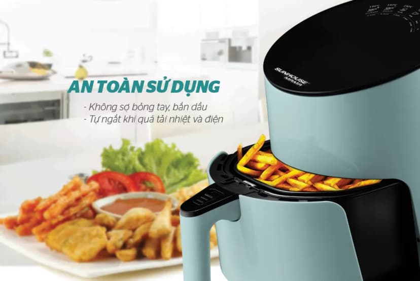 So sánh giá Nồi chiên không dầu Sunhouse 5 lít SHD4021 - Tìm sản phẩm giá rẻ nhất - Ảnh 18