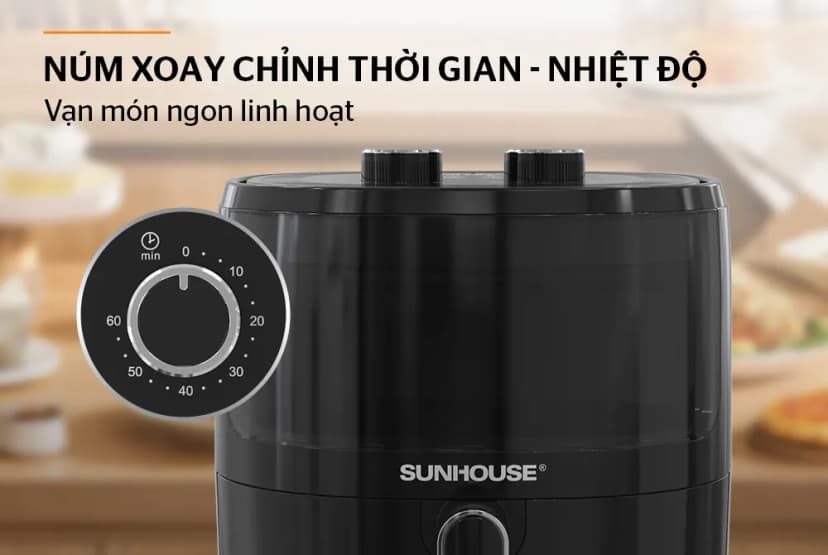 So sánh giá Nồi chiên không dầu Sunhouse 5 lít SHD4021 - Tìm sản phẩm giá rẻ nhất - Ảnh 5