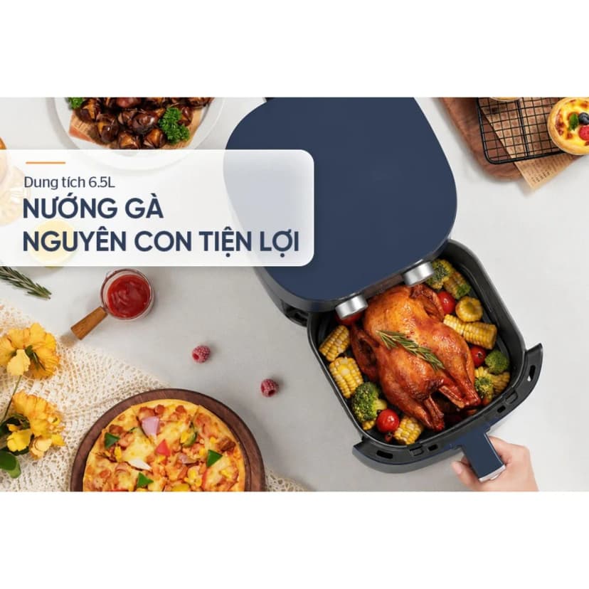 Nồi chiên không dầu Sunhouse 6.5 lít SHD4020 - Giá rẻ nhất hôm nay - Ảnh 2