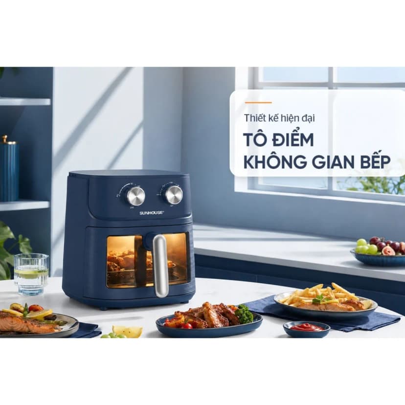 Nồi chiên không dầu Sunhouse 6.5 lít SHD4020 - Giá rẻ nhất hôm nay - Ảnh 5